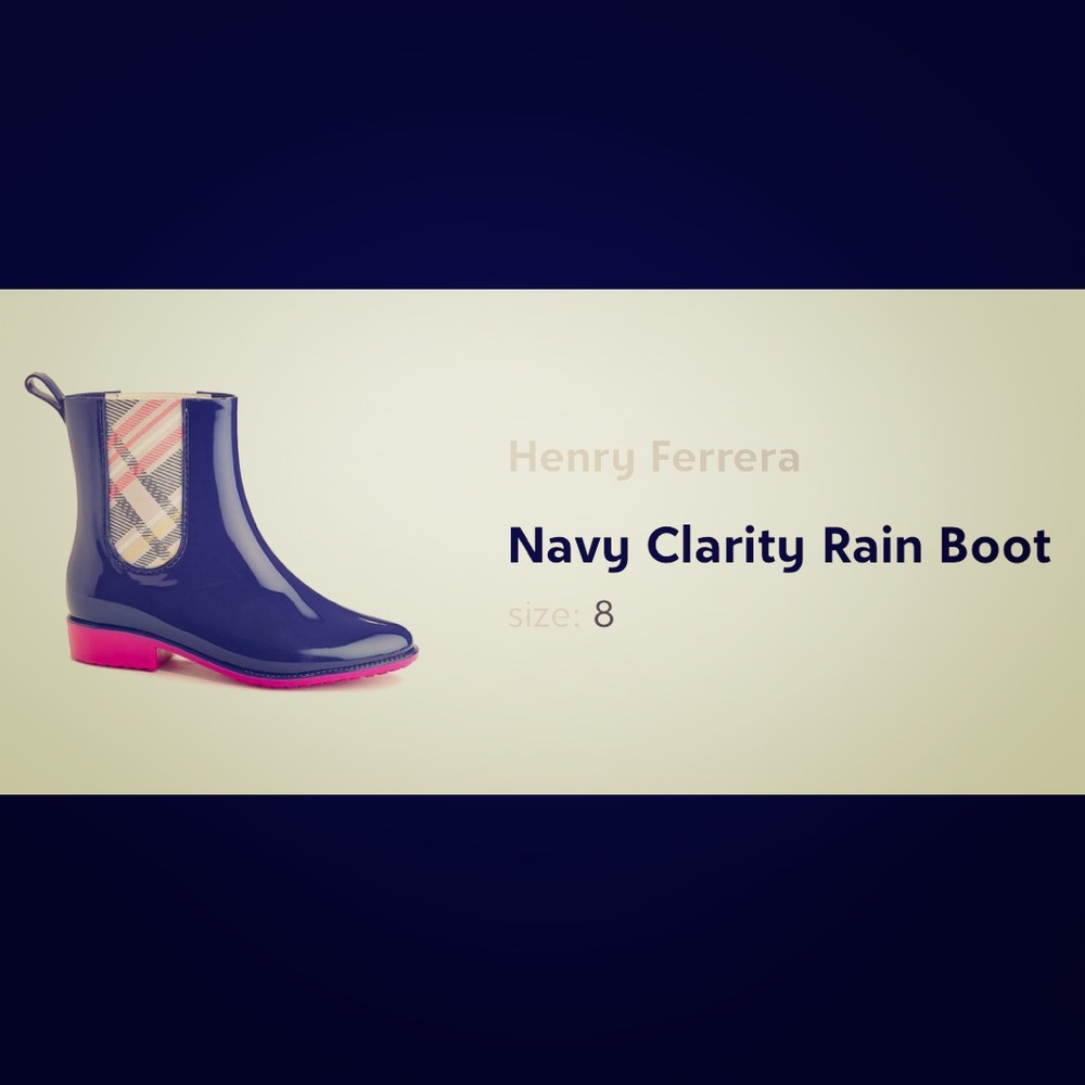 Short Rain Boots